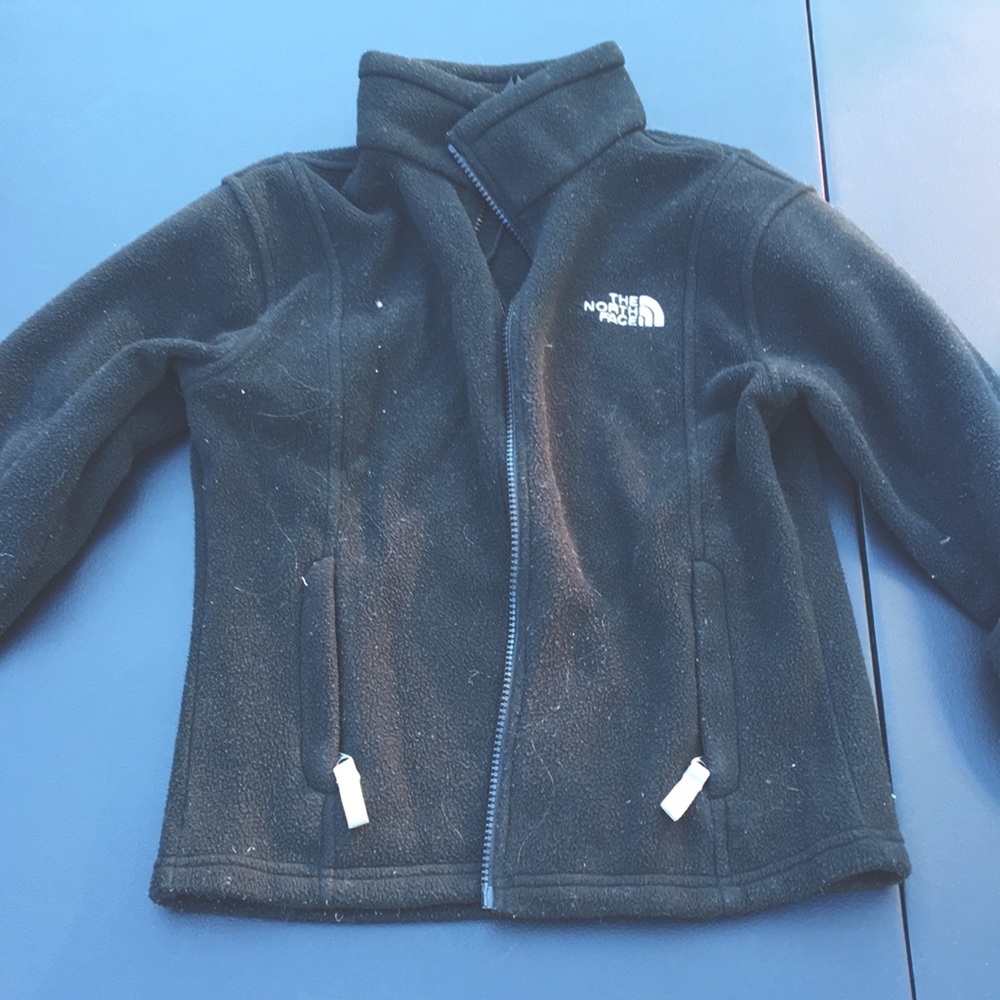 North face fleece zip up